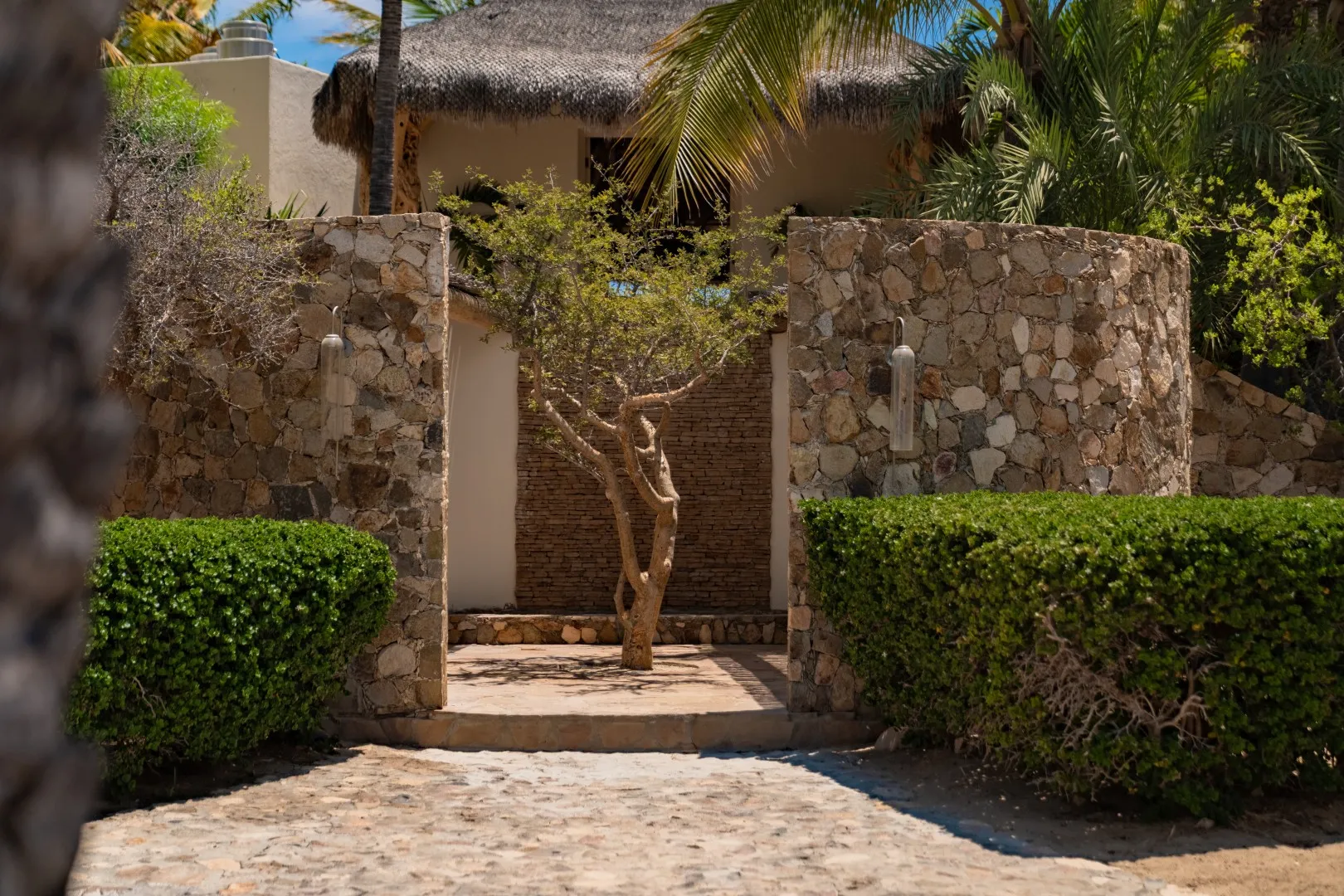 Sala de estar de la casona